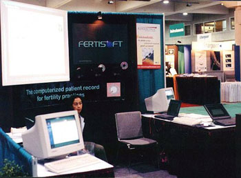 Kiosque FertiSoft à ASRM San Diego 2000