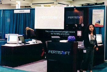 Kiosque FertiSoft à ASRM San Diego 2000