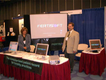 Kiosque FertiSoft à ASRM-Montréal 2005